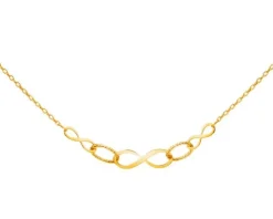 Złoty naszyjnik, ankier - nieskończoności