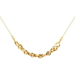 Złoty naszyjnik, ankier - nieskończoności