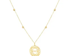 Złoty naszyjnik, ankier - nieskończoność