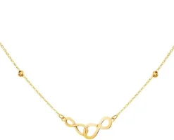 Złoty naszyjnik, ankier - nieskończoności