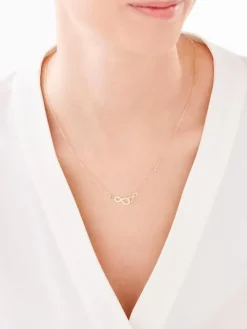 Złoty naszyjnik, ankier - nieskończoności