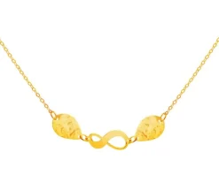 Złoty naszyjnik, ankier - nieskończoność