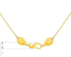 Złoty naszyjnik, ankier - nieskończoność