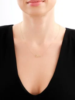 Złoty naszyjnik, ankier - Queen