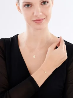 Złoty naszyjnik, ankier - wąż