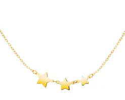Złoty naszyjnik, ankier- gwiazdy