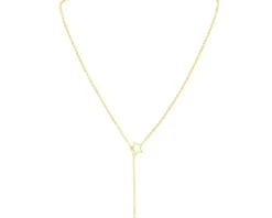 Złoty naszyjnik, blaszka - gwiazda