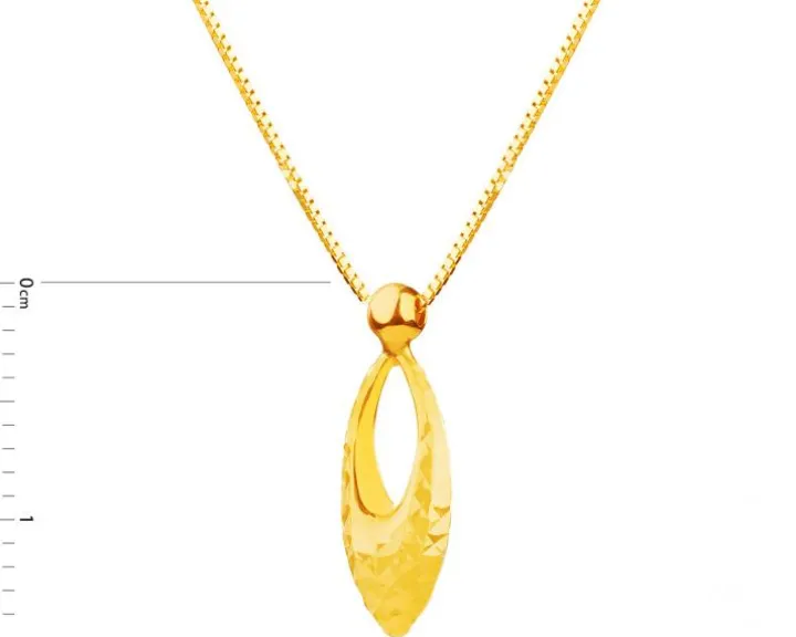 Złoty naszyjnik, kostka