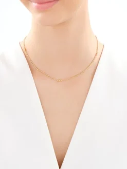 Złoty naszyjnik, pancerka - kulki