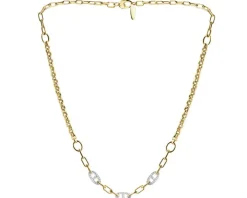 Złoty naszyjnik z cyrkoniami