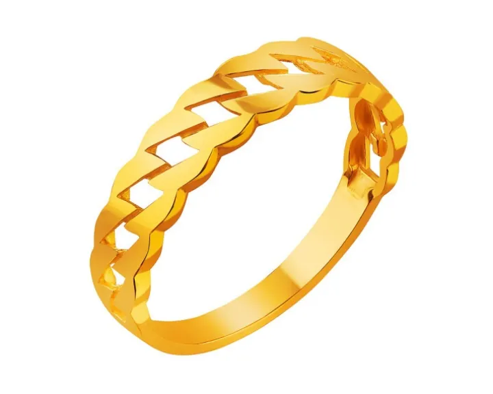 Złoty pierścionek - pancerka