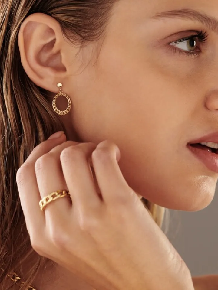 Złoty pierścionek - pancerka