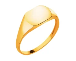 Złoty pierścionek - sygnet