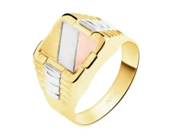 Złoty pierścionek - sygnet