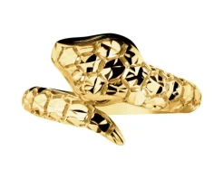 Złoty pierścionek - wąż