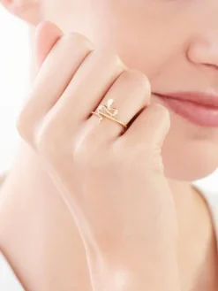 Złoty pierścionek - wąż