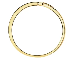 Złoty pierścionek z cyrkoniami