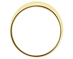 Złoty pierścionek z cyrkoniami