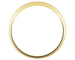 Złoty pierścionek z cyrkoniami - serce