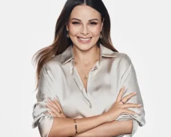 Złoty pierścionek z rubinami syntetycznymi - Eternity